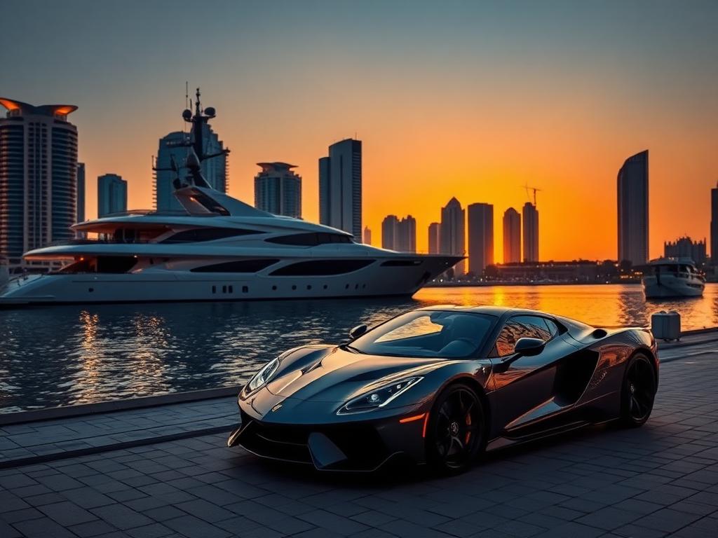 Dubai marina lifestyle